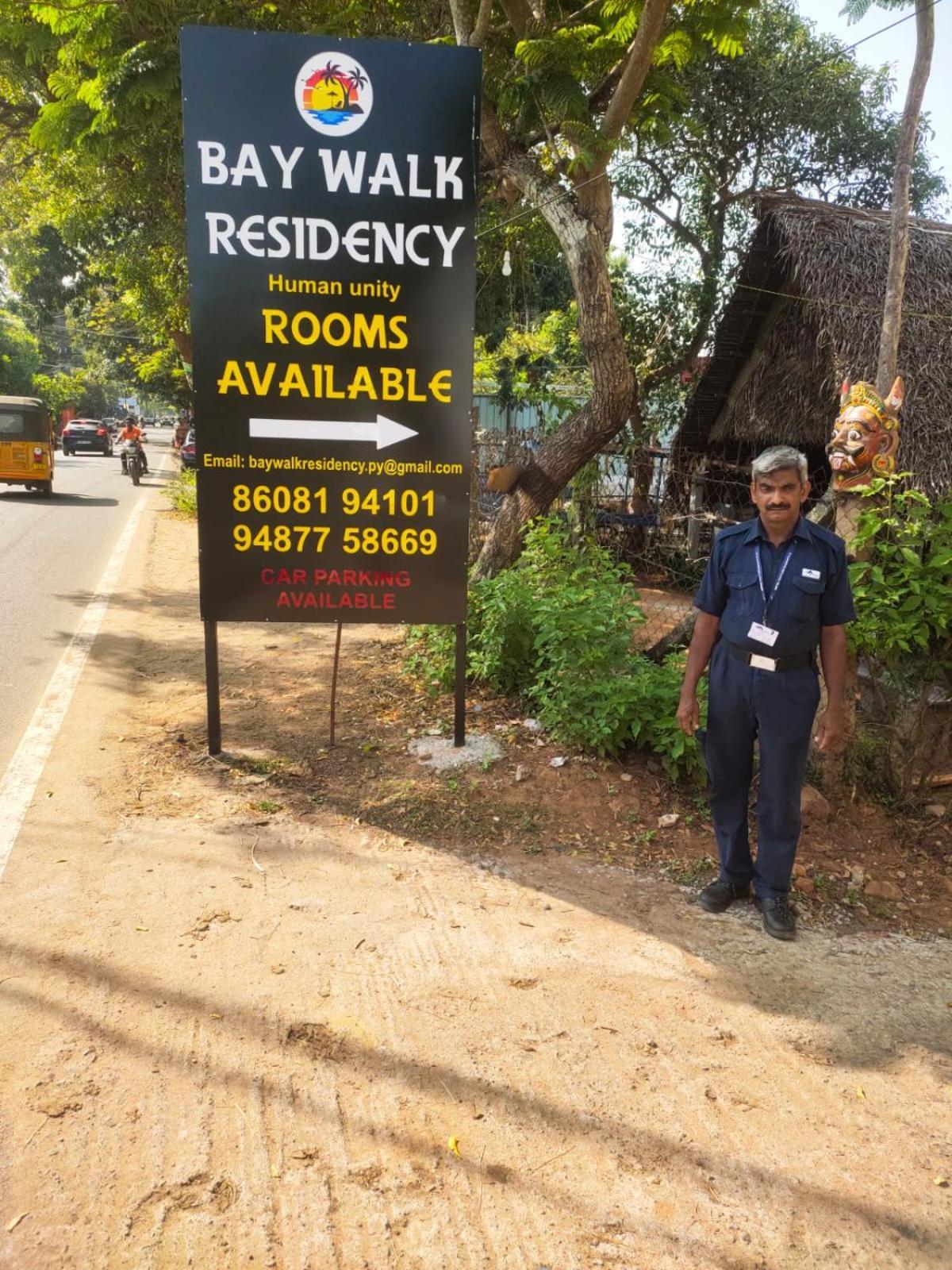 Bay Walk Residency Hotel Auroville Buitenkant foto